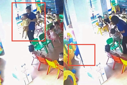 Công an xác minh vụ cô giáo mầm non nghi đánh trẻ ở Hà Nội