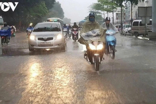 Thời tiết ngày 23/8: Bắc Bộ mưa lớn, miền Trung nắng nóng