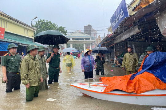 Mưa lũ ở Lạng Sơn làm hơn 300 nhà dân bị ảnh hưởng