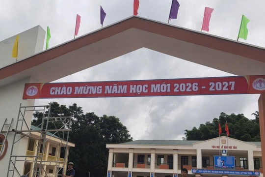 Trường nội trú vùng biên Thanh Hóa gấp rút về đích trước năm học mới