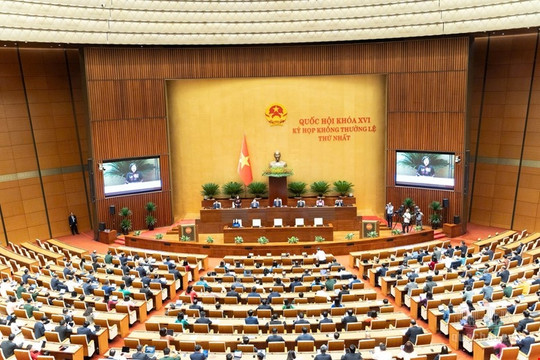 Kỳ họp không thường lệ thứ nhất: Một khí thế hành động mới đang được hình thành
