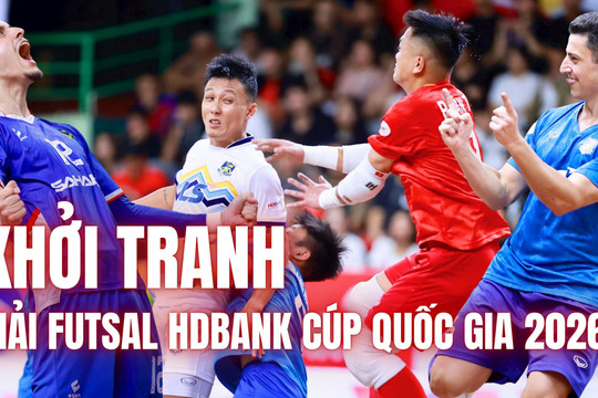 🎬 CÔNG BỐ TRAILER QUẢNG BÁ GIẢI FUTSAL HDBANK CÚP QUỐC GIA 2026