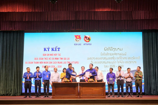 Gia Lai: Giao lưu thanh niên Việt Nam - Lào - Campuchia