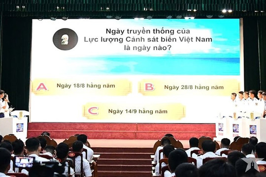 Tự hào truyền thống 28 năm Lực lượng Cảnh sát biển Việt Nam, viết tiếp trang sử vàng