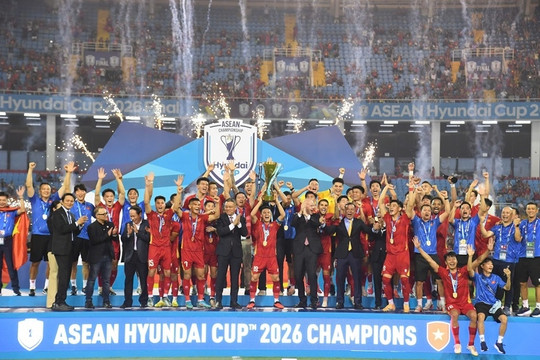Thủ tướng gửi thư chúc mừng đội tuyển Việt Nam vô địch ASEAN Cup 2026