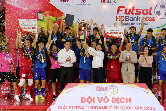 8 đội bóng hàng đầu cạnh tranh Giải Futsal HDBank Cúp Quốc gia 2026