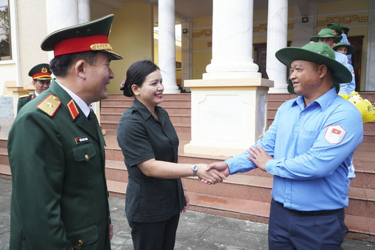 Đội K53 xuất quân thực hiện tìm kiếm, quy tập hài cốt liệt sĩ tại Lào, Campuchia