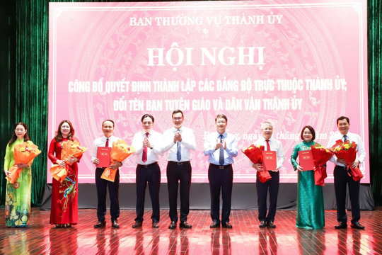 Đà Nẵng đổi tên Ban Tuyên giáo và Dân vận Thành ủy thành Ban Tuyên giáo Thành ủy