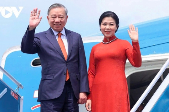 Tổng Bí thư, Chủ tịch nước Tô Lâm cùng Phu nhân sẽ thăm cấp Nhà nước tới Liên bang Nga, thăm chính thức Cộng hòa Pháp