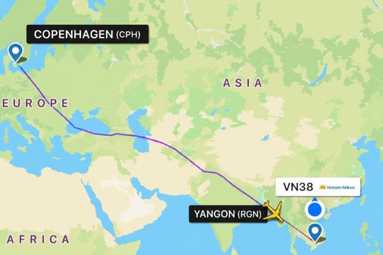 Vietnam Airlines chuyển hướng hạ cánh tại Myanmar cấp cứu sản phụ sinh con