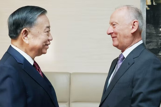 Tổng Bí thư, Chủ tịch nước Tô Lâm tiếp Trợ lý Tổng thống Nga