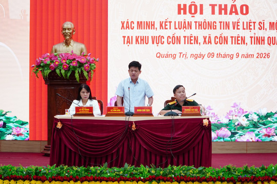 Thêm căn cứ mở rộng tìm kiếm, quy tập hài cốt liệt sĩ ở Cồn Tiên, Quảng Trị