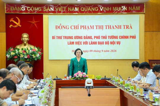 Hoàn thành mô hình đơn vị hành chính cấp xã mang tính hạt nhân trước ngày 15/9
