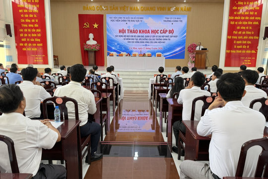 ĐBSCL tăng cường đào tạo cán bộ cấp xã sau hợp nhất, sáp nhập