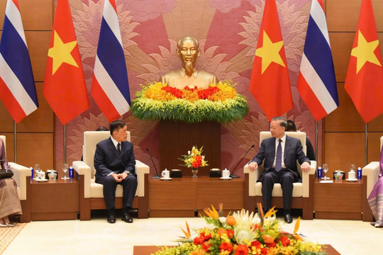Tổng Bí thư, Chủ tịch nước Tô Lâm hội đàm với Nhà Vua Vương quốc Thái Lan