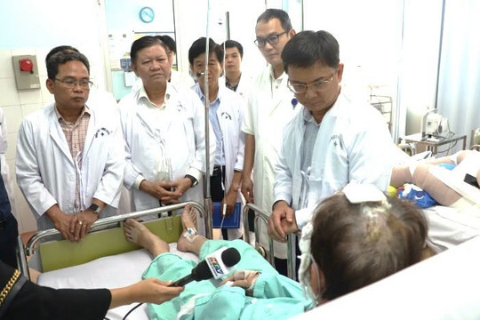 TP.HCM hỗ trợ khẩn cấp nạn nhân vụ hỏa hoạn tại phường Chợ Lớn