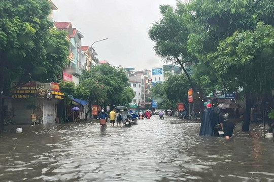 Thời tiết ngày 19/9: Bắc và Trung Bộ mưa dông, Nam Bộ mưa to