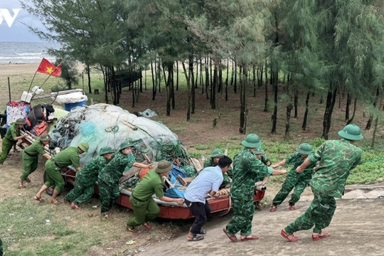 Quân đội chủ động ứng phó mưa lớn, lũ quét, sạt lở tại nhiều địa phương