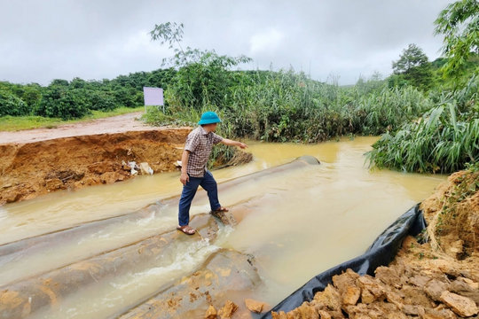 Lâm Đồng khẩn trương ứng phó mưa lũ, không để người dân thiếu đói