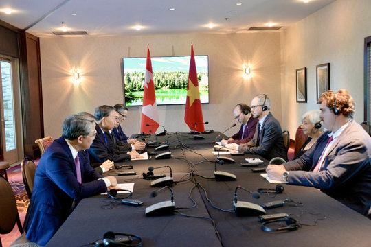 Tổng Bí thư, Chủ tịch nước Tô Lâm tiếp lãnh đạo Đảng Cộng sản Canada