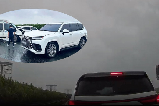 Tạm giữ hình sự tài xế xe Lexus trong vụ tai nạn trên cao tốc Pháp Vân - Cầu Giẽ