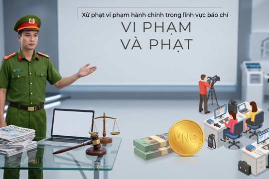 Phạt tối đa đến 500 triệu đồng đối với vi phạm hành chính trong lĩnh vực báo chí