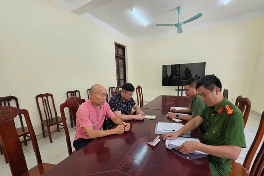 Bắc Ninh bàn giao hai đối tượng truy nã cho Công an Trung Quốc