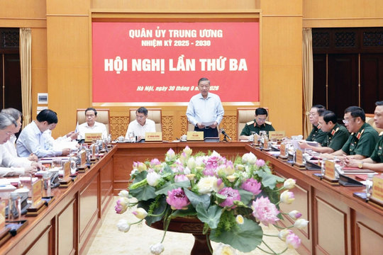 Tổng Bí thư, Chủ tịch nước Tô Lâm chủ trì Hội nghị Quân ủy Trung ương
