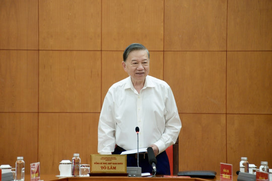 Tổng Bí thư, Chủ tịch nước Tô Lâm làm việc với Ban Tuyên giáo Trung ương