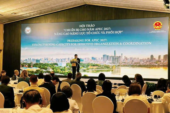 Việt Nam đẩy mạnh phối hợp liên ngành, sẵn sàng cho Năm APEC 2027