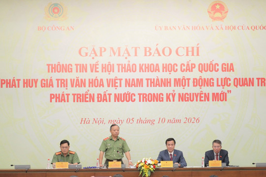 Phát huy giá trị văn hóa Việt Nam thành động lực quan trọng phát triển đất nước