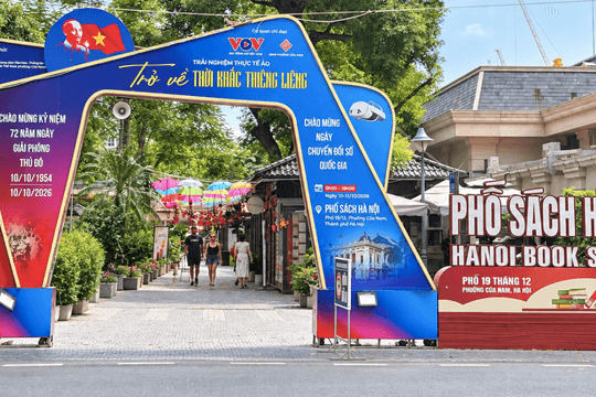 Trải nghiệm ‘xuyên không’ về thời khắc 2/9/1945 lịch sử tại Phố sách Hà Nội