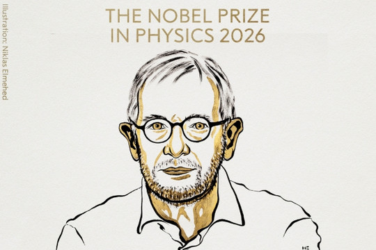 Nobel Vật lý 2026 vinh danh nhà khoa học 'săn' hạt bí ẩn từ vũ trụ