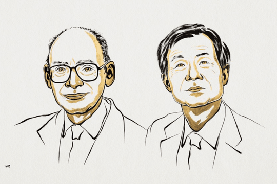 Hai nhà khoa học cùng nhận giải Nobel Hóa học