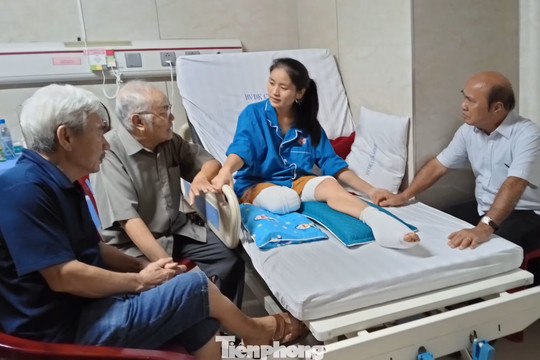 Cô giáo mất một chân khi cứu học trò: 'Nếu quay lại, tôi vẫn sẽ cứu'
