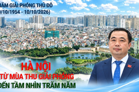 Hà Nội từ mùa Thu giải phóng đến tầm nhìn trăm năm