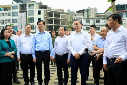 Tổng Bí thư, Chủ tịch nước chỉ đạo đẩy nhanh tiến độ các tuyến vành đai tại Hà Nội