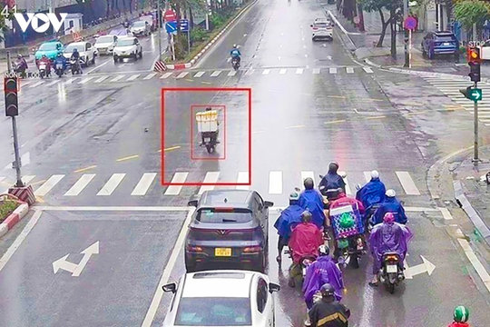 Camera AI tại Hà Nội phát hiện nhiều xe máy vi phạm tới 30-40 lần trong 9 tháng