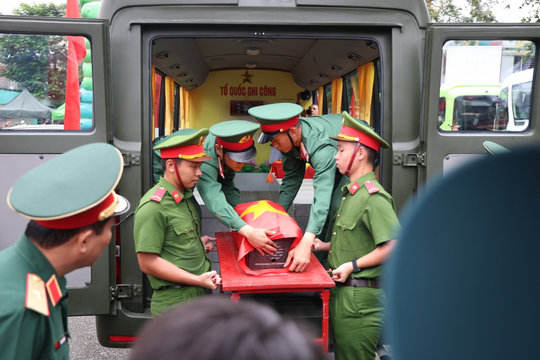 Ngày 14/10, an táng 731 hài cốt liệt sĩ tại Nghĩa trang Liệt sĩ TP.HCM