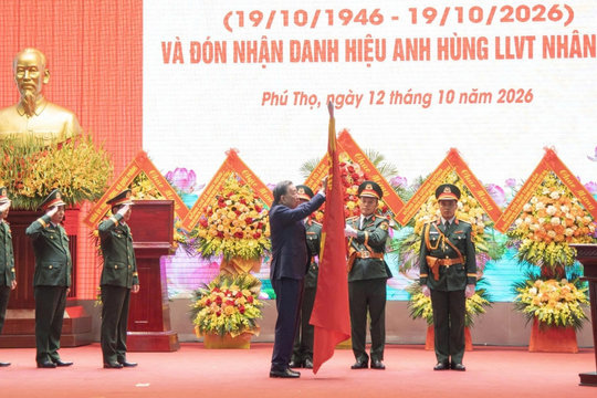 Tổng Bí thư, Chủ tịch nước Tô Lâm trao danh hiệu Anh hùng LLVTND tặng Quân khu 2