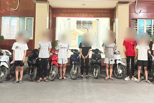 Triệu tập thêm 17 đối tượng vụ đoàn xe máy náo loạn sân Mỹ Đình, Hà Nội