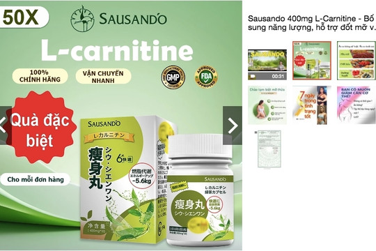 Bộ Y tế yêu cầu Shopee gỡ viên uống giảm cân Sausando
