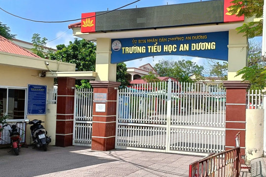 Học sinh lớp 1 tử vong ở sân trường Hải Phòng: Không có dấu hiệu tội phạm
