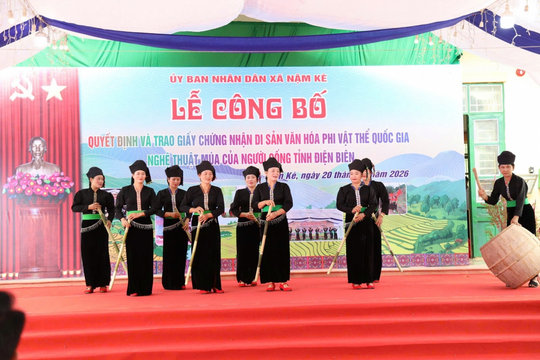 Điện Biên: Nghệ thuật múa của người Cống là di sản văn hóa phi vật thể quốc gia