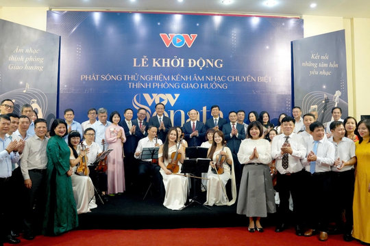 Toàn cảnh lễ khởi động phát sóng thử nghiệm Kênh âm nhạc VOV Sonata - FM89