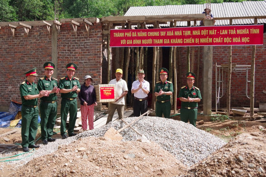 Đà Nẵng xóa nhà tạm cho con đẻ người tham gia kháng chiến nhiễm chất độc hóa học