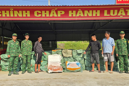 Bắt giữ hơn 6 tấn thực phẩm đông lạnh không rõ nguồn gốc tại Quảng Ninh