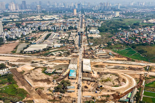 Diện mạo nút giao Vành đai 4 ở cửa ngõ Tây Nam Hà Nội