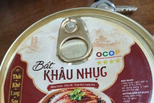 Dùng ChatGPT thiết kế nhãn mác, biến chân giò lợn ế thành 'đặc sản' khâu nhục