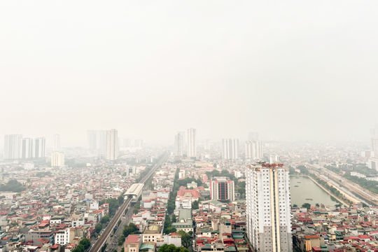 Ô nhiễm không khí ở Hà Nội đứng thứ ba thế giới
